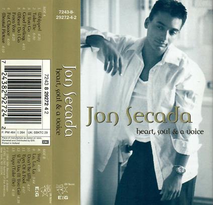 Heart, Soul & A Voice (Musicassetta) - Musicassetta di Jon Secada