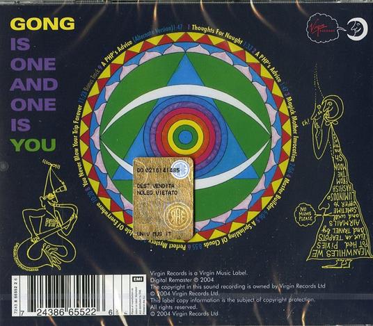 You - CD Audio di Gong - 2