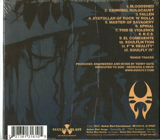 Savages (Digipack) - CD Audio di Soulfly - 2