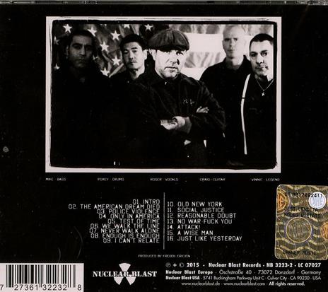 The American Dream Died - CD Audio di Agnostic Front - 2