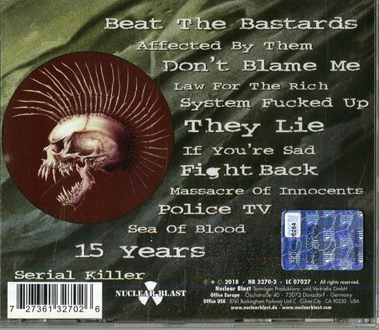 Beat the Bastards - CD Audio di Exploited - 2