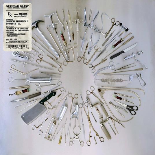 Surgical Remission - Surplus Steel Ep - CD Audio di Carcass