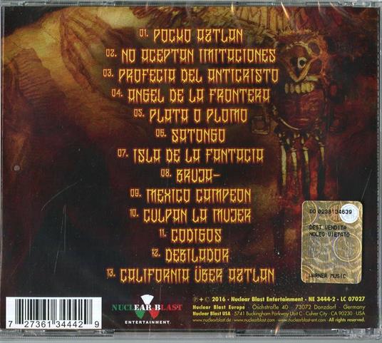 Pocho Aztlan - CD Audio di Brujeria - 2