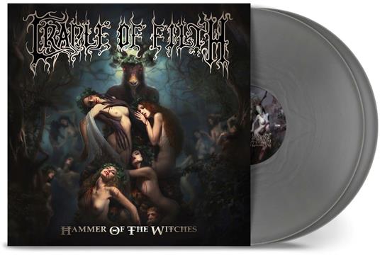 Hammer of the Witches (Silver Coloured Vinyl) - Vinile LP di Cradle of Filth