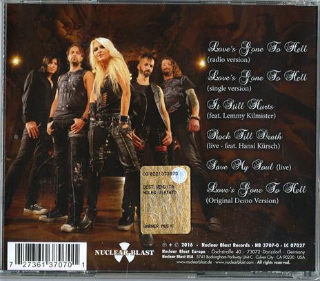 Love's Gone to Hell - CD Audio di Doro - 2