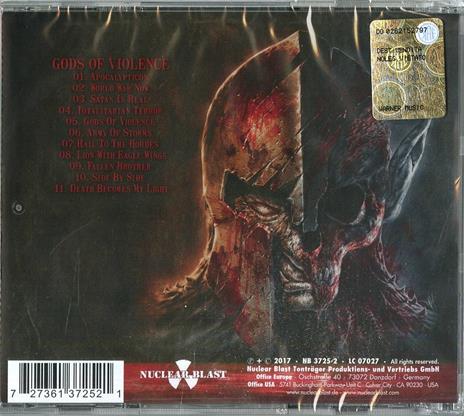 Gods of Violence - CD Audio di Kreator - 2