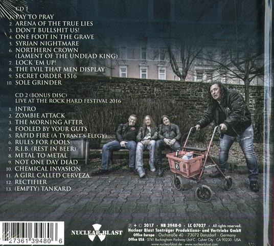 One Foot in the Grave (Digibook) - CD Audio di Tankard - 2