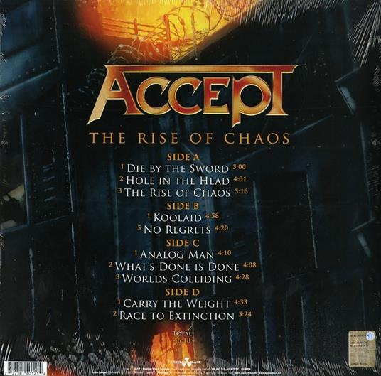 The Rise of Chaos - Vinile LP di Accept - 2