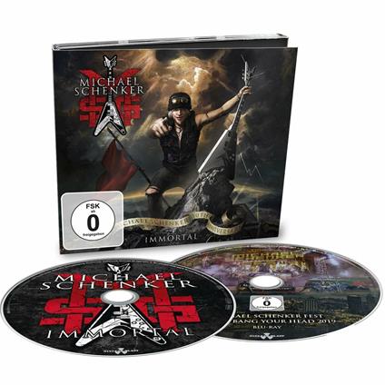 Immortal (CD + Blu-ray) - CD Audio + Blu-ray di Michael Schenker (Group)