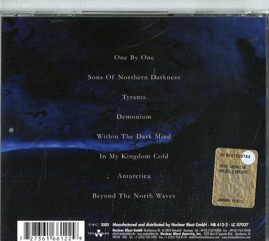 Sons of Northern Darkness - CD Audio di Immortal - 2