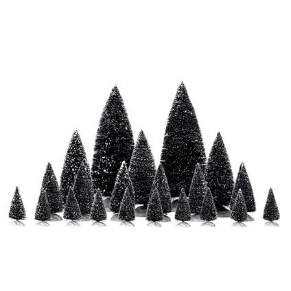 Lemax Pini Assortiti 21Pz - Assorted Pine Trees Cod 04768 Village Presepe