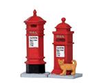 Lemax Cassette Postali - Victorian Mailboxes, Set Of 2 Cod 14362