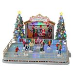 Lemax Pista Di Pattinaggio - Christmas Grove Skating Rink Cod 14870