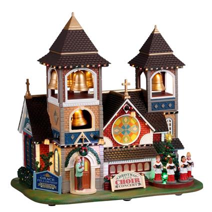 Lemax Chiesa Con Campanile - Christmas Chimes Cod 25859