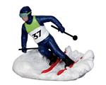 Lemax Sciatore In Slalom - Slalom Racer Cod 32132 Village Presepe