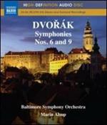 Antonin Dvorak. Symphonies Nos. 6 and 9 (Blu-ray)