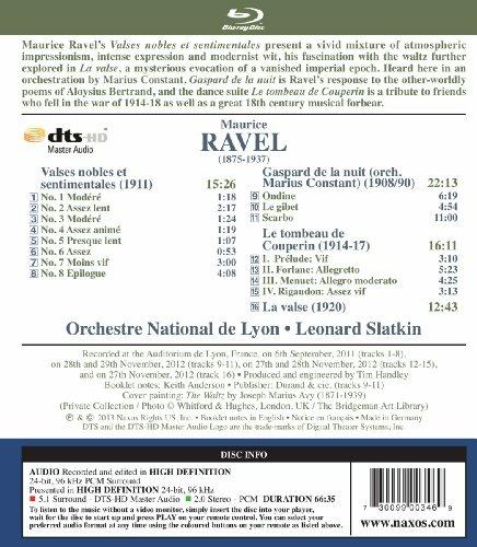 Opere orchestrali (integrale), Vol.2 - Blu-ray di Maurice Ravel,Leonard Slatkin - 3