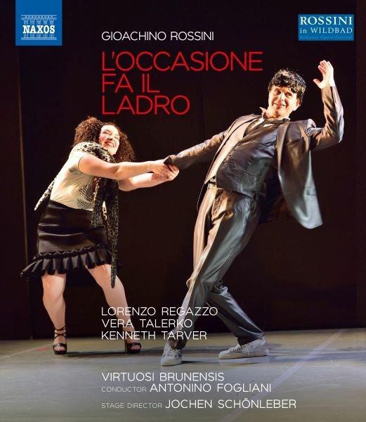 L'occasione fa il ladro (Blu-ray) - Blu-ray di Gioachino Rossini,Lorenzo Regazzo,Antonino Fogliani