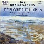 Sinfonie n.1, n.5 - CD Audio di Joly Braga Santos