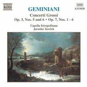 Concerti grossi op.3 nn.5-6, op.7 nn.1-6 - CD Audio di Francesco Geminiani