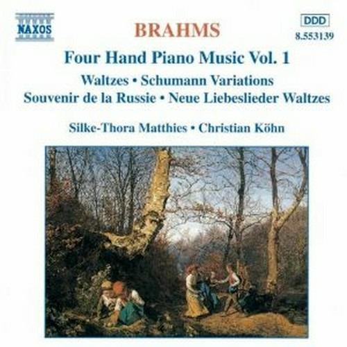 Opere per pianoforte a 4 mani vol.1 - CD Audio di Johannes Brahms
