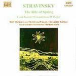 La sagra della primavera (Le Sacre du Printemps) - Jeu de cartes - Concerto in Re - CD Audio di Igor Stravinsky,Alexander Rahbari