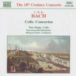 Concerti per violoncello WQ170, WQ171, WQ172 - CD Audio di Carl Philipp Emanuel Bach,Tim Hugh