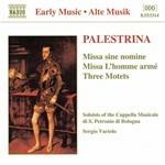 Missa Sine Nomine - Missa L'homme armé - CD Audio di Giovanni Pierluigi da Palestrina