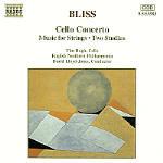 Concerto per violoncello - Musica per archi op.54 - Studi op.16 n.2, n.3 - CD Audio di Sir Arthur Bliss,Tim Hugh