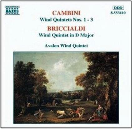 Quintetti con strumenti a fiato - CD Audio di Giuseppe Maria Cambini,Giulio Briccialdi