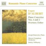 Concerti per pianoforte n.1, n.2 - Ouverture Esther - CD Audio di Eugen D'Albert