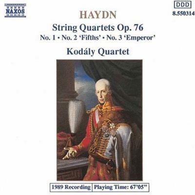 Quartetti per Archi Op.76 Nos. 1-3 - CD Audio di Franz Joseph Haydn