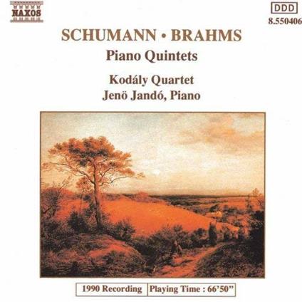 Piano Quintets - CD Audio di Johannes Brahms,Robert Schumann