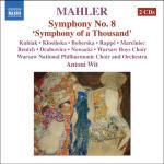 Sinfonia n.8 - CD Audio di Gustav Mahler,Antoni Wit,Orchestra Filarmonica Nazionale di Varsavia
