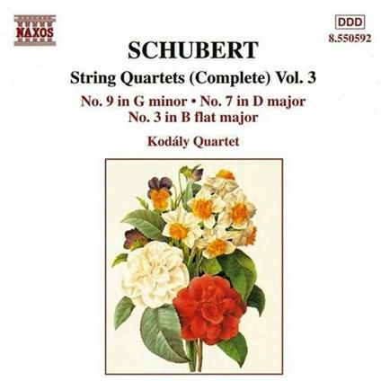 Quartetti per archi n.3, n.7, n.9 - CD Audio di Franz Schubert,Kodaly Quartet