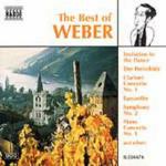 The Best of Weber - CD Audio di Carl Maria Von Weber