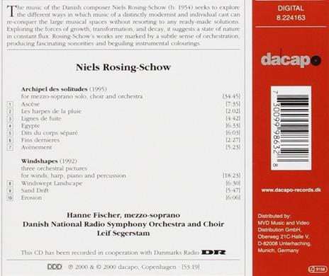 Archipel des Solitudes - CD Audio di Niels Rosing-Schow - 2