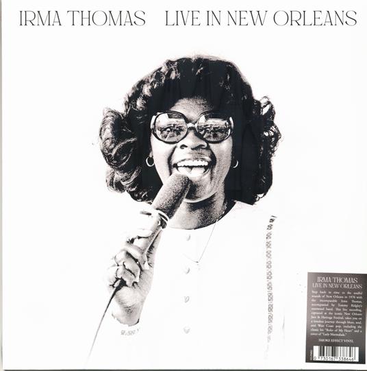 Live In New Orleans (Grey Smoke Effect Vinyl) - Vinile LP di Irma Thomas