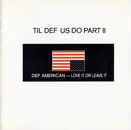 Til Def Us Do Part II - CD Audio