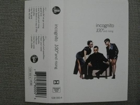 100' and rising (Musicassetta) - Musicassetta di Incognito