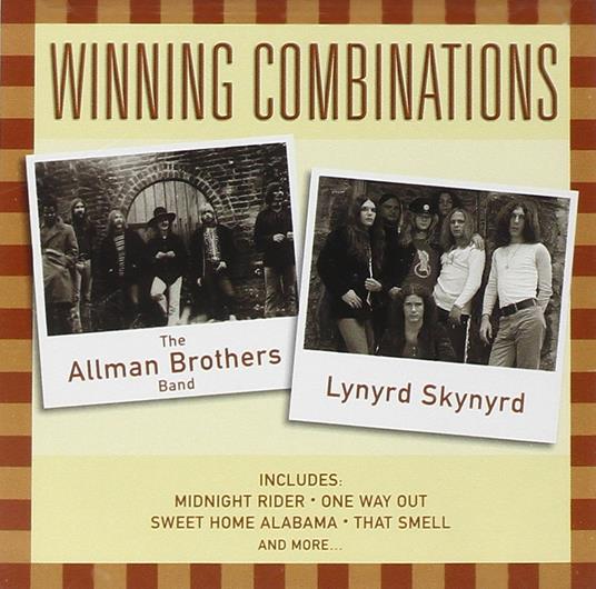 Winning Combinations - CD Audio di Allman Brothers Band,Lynyrd Skynyrd