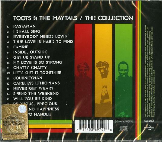 Toots & the Maytals. The Collection - CD Audio di Toots & the Maytals - 2