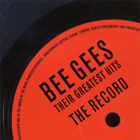 Their Greatest Hits (The Record) - CD Audio di Bee Gees