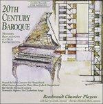 20th Century Baroque. Sonata per flauto, oboe, violoncello e clavicembalo - CD Audio di Elliott Carter
