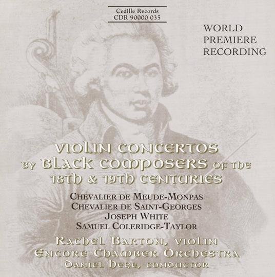 Concerto per Violino n.4 - CD Audio di J. J. O. de Meude-Monpas Chevalier