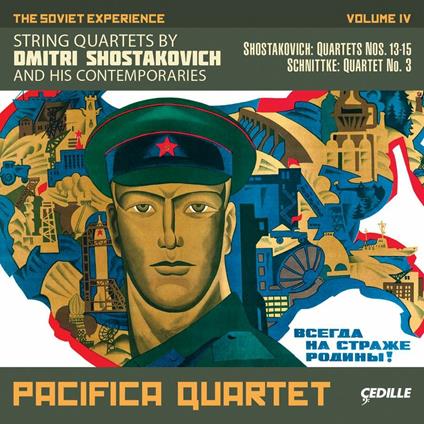 Quartetti per archi - CD Audio di Dmitri Shostakovich,Pacifica Quartet