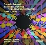 36 variazioni su El Pueblo Unido Jamás Será Vencido - CD Audio di Frederic Rzewski