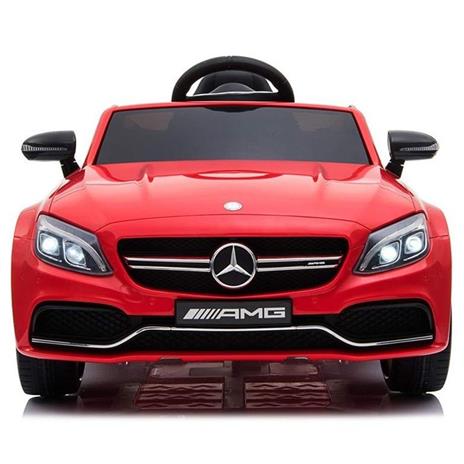 Auto Elettrica Per Bambini Mercedes Amg C63 S Rossa Con R/C 12v Ing Mp3, Sd, Usb E Led (@) - 2