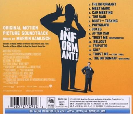 The Informant! (Colonna sonora) - CD Audio di Marvin Hamlisch - 2