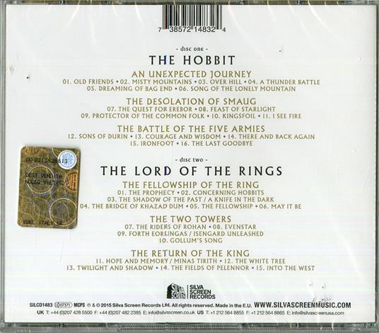 The Complete Hobbit & Lord of the Rings (Colonna sonora) - CD Audio di City of Prague Philharmonic Orchestra - 2